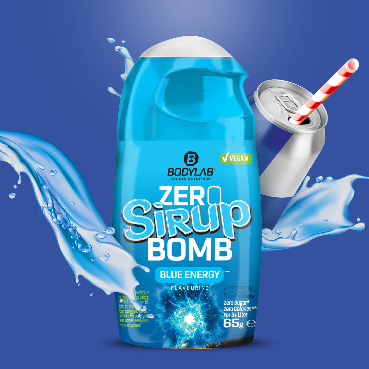 ZERO Sirup BOMB (65ml) Blue Energy