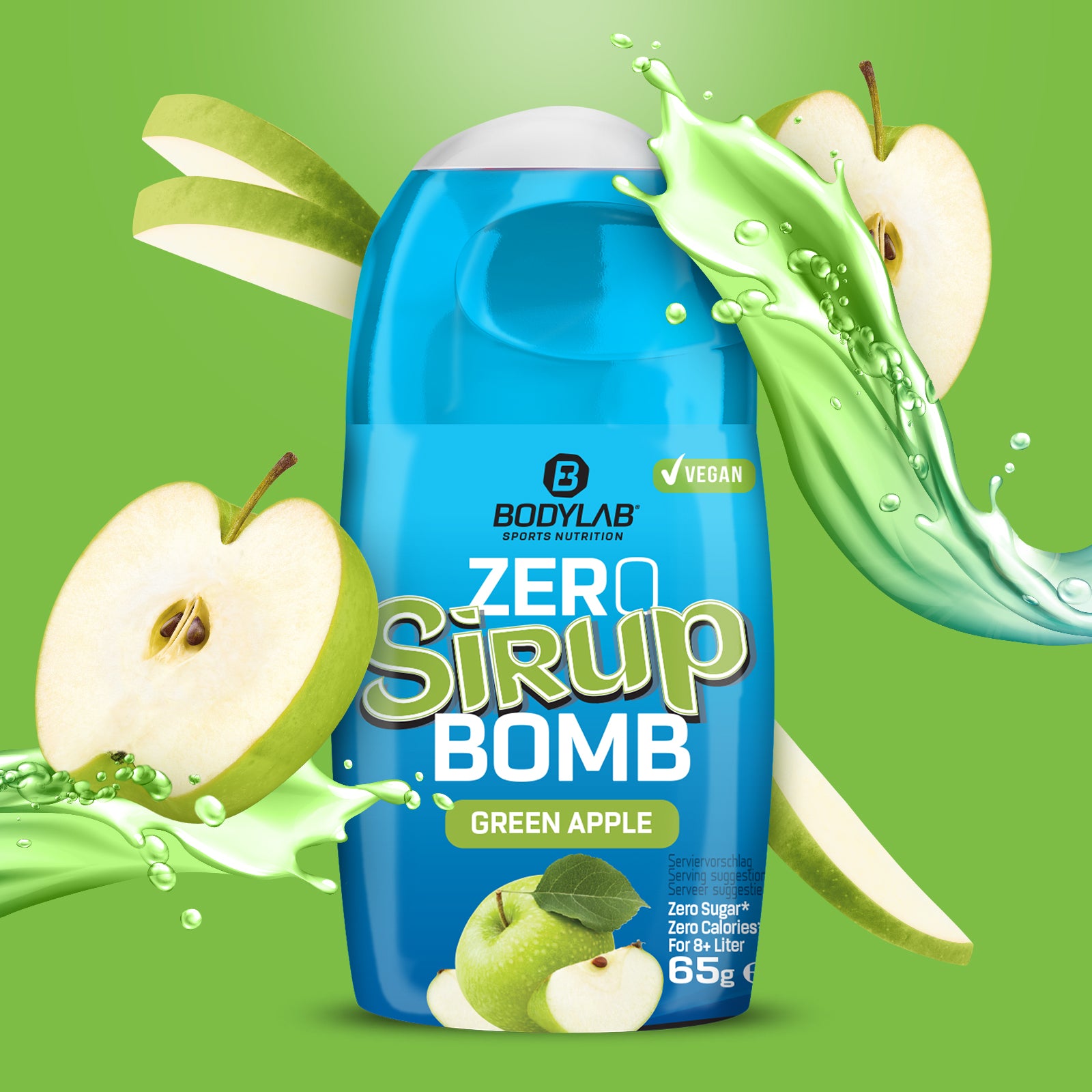 ZERO Sirup BOMB (65ml) Green Apple
