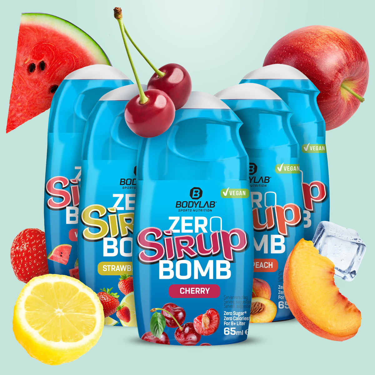 ZERO Sirup BOMB 1.0 - 4.0 Box  (5x65ml) Mixed Box 1