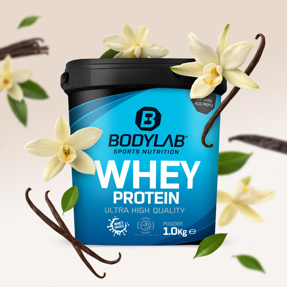 Whey Protein (1000g) Bourbon Vanilla