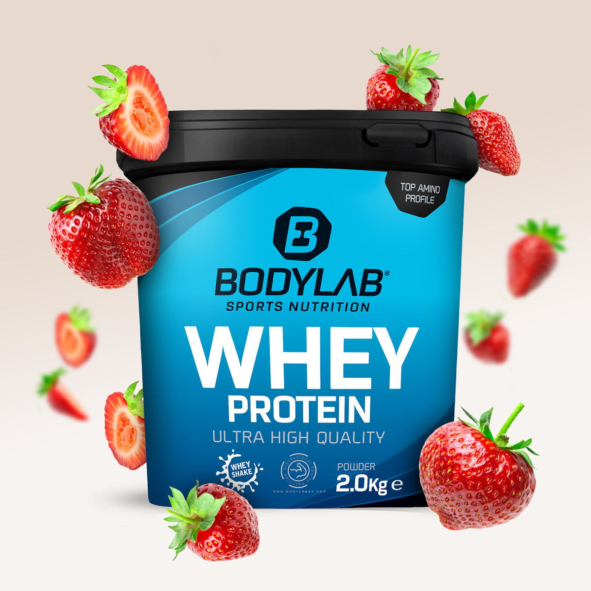 Whey Protein (2000g) Strawberry