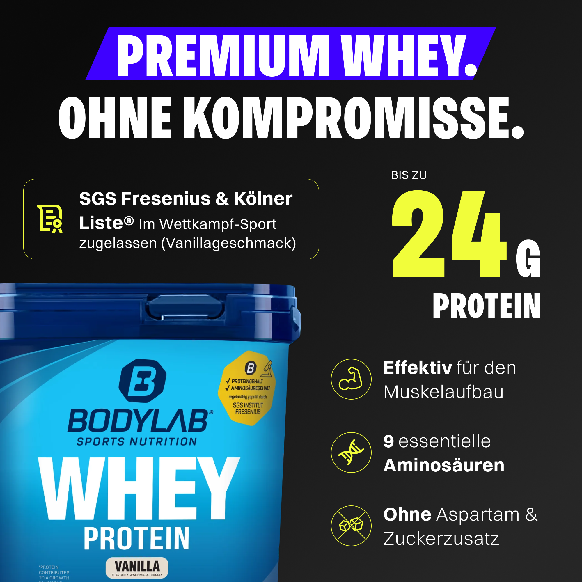 Doppelpack Whey Protein (2x1000g)