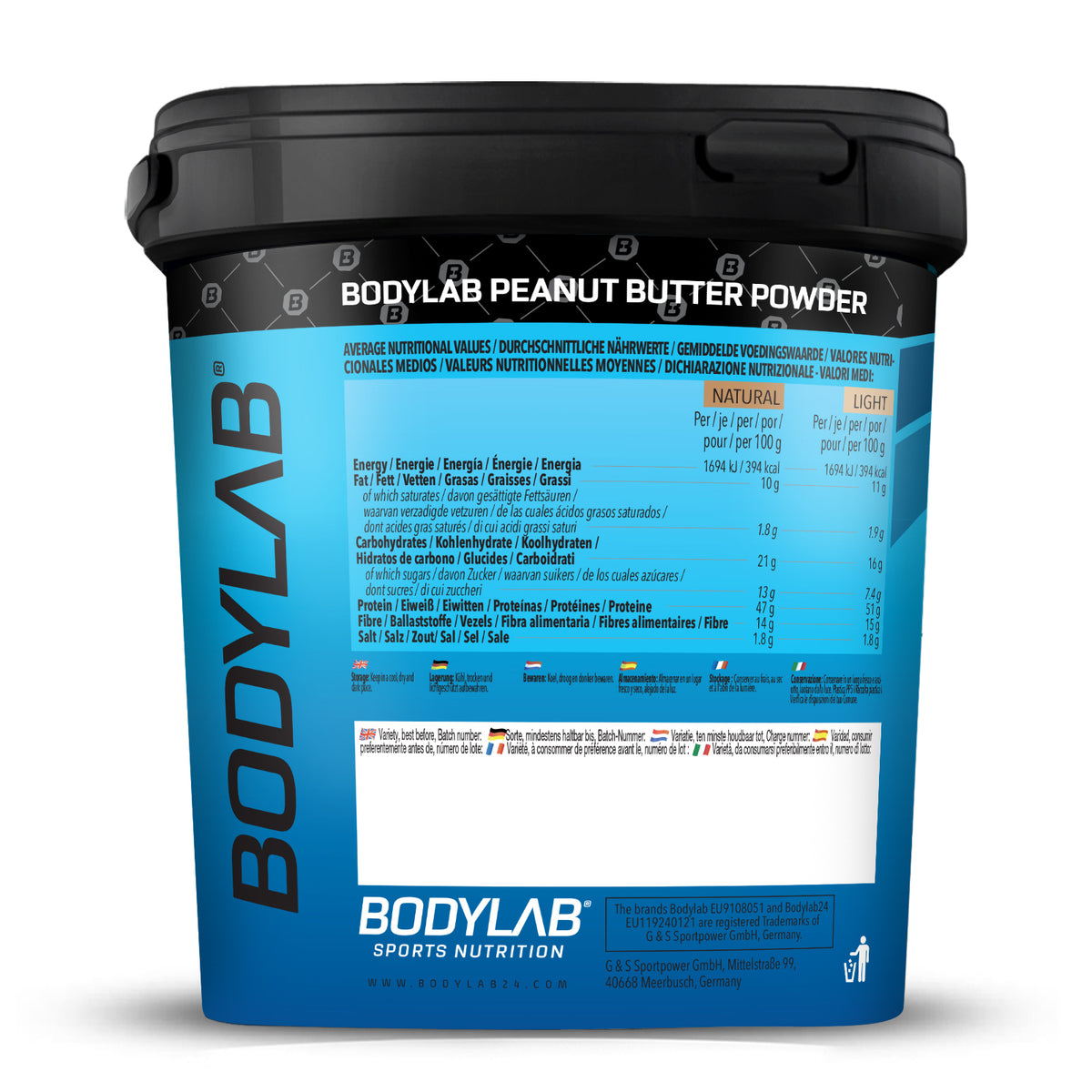 High Protein Peanut Butter Powder (960g) Peanut Natural