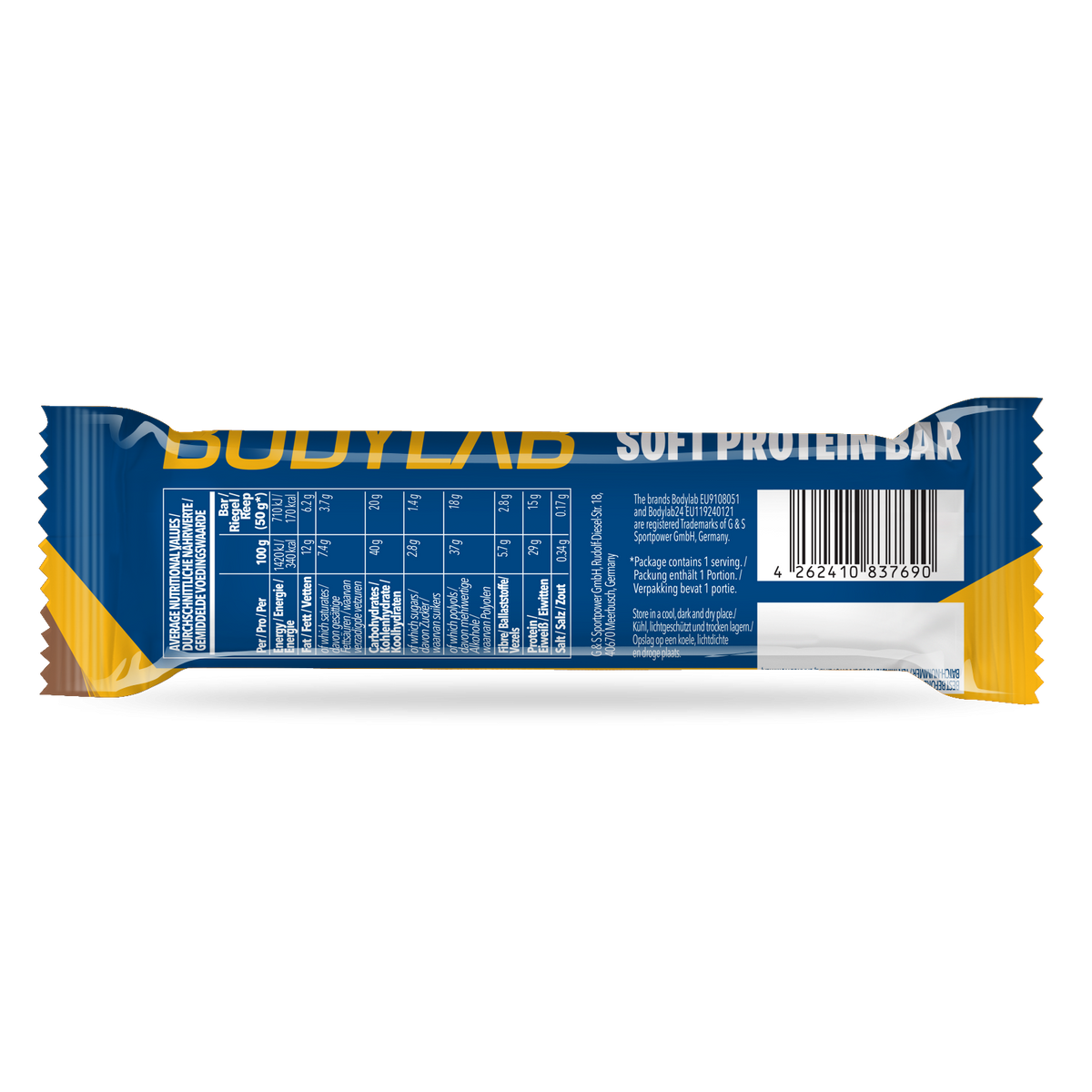 Soft Protein Bar (12x50g) Chocolate Caramel