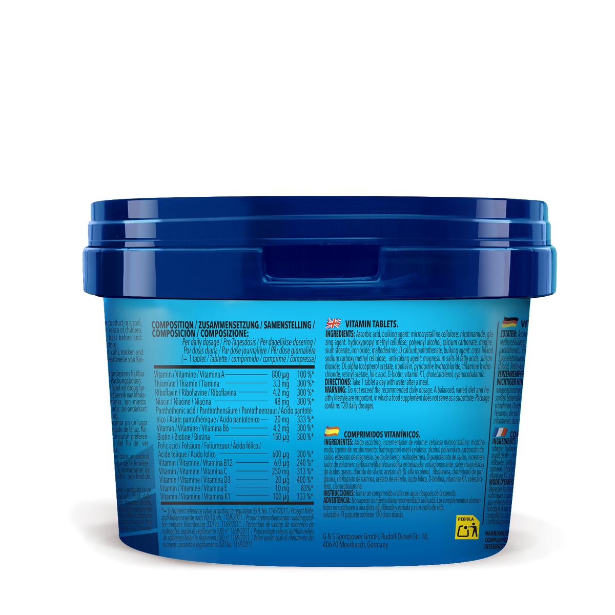 Vitamin A-Z (120 Tabletten)