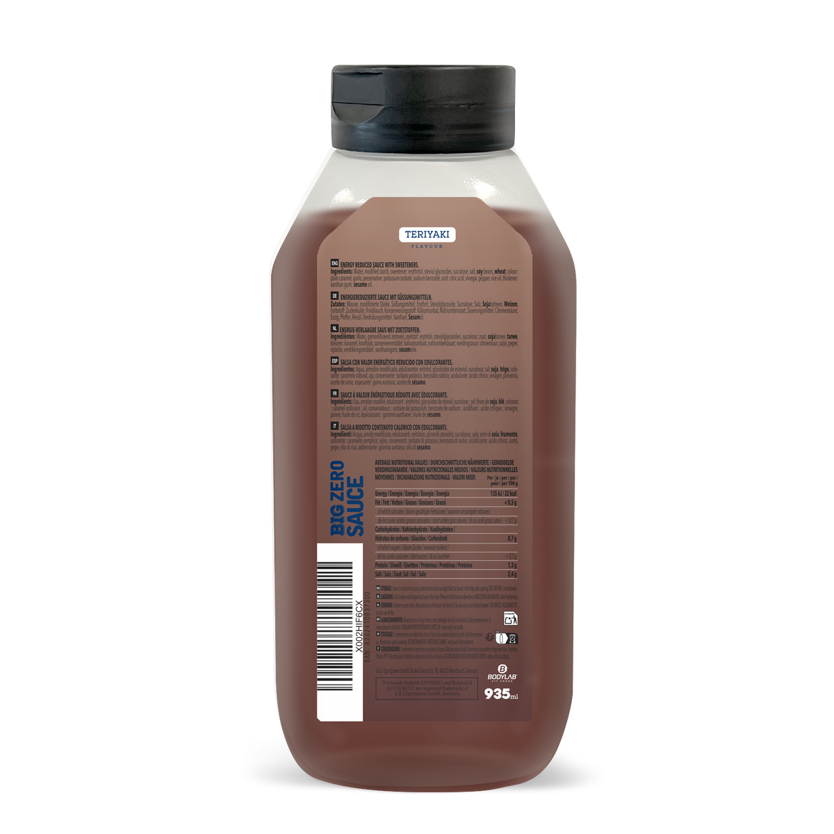 BIG ZERO Sauce (935ml) Teriyaki