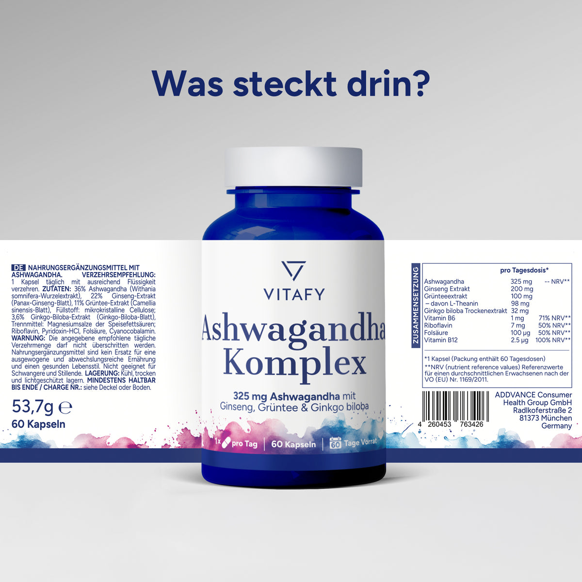 Ashwagandha Komplex (60 Kapseln)