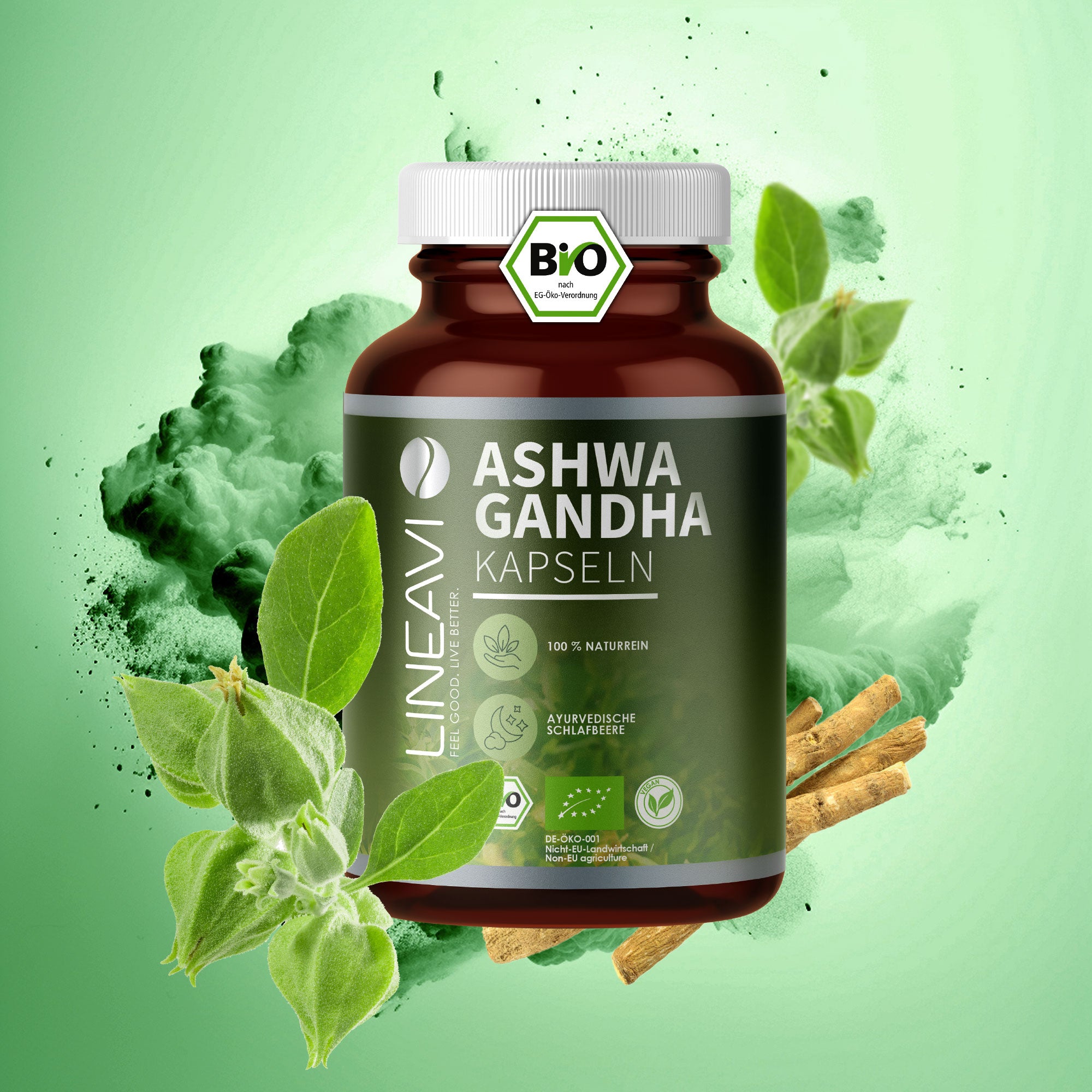 Bio Ashwagandha Kapseln (150 Kapseln)