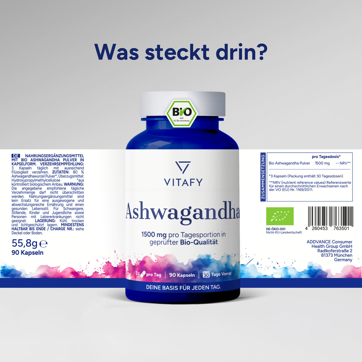 Bio Ashwagandha (90 Kapseln)