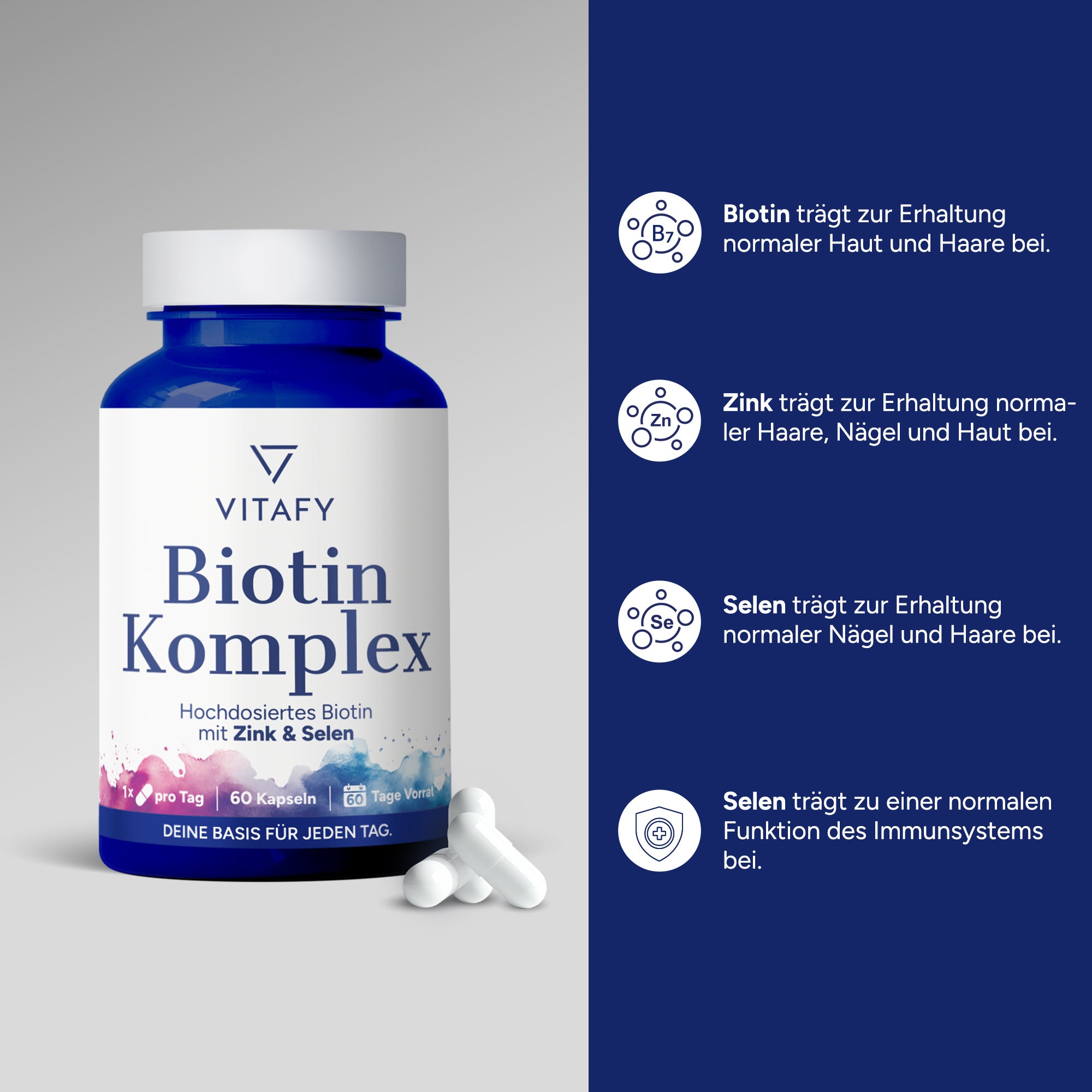 Biotin Komplex (60 Kapseln)