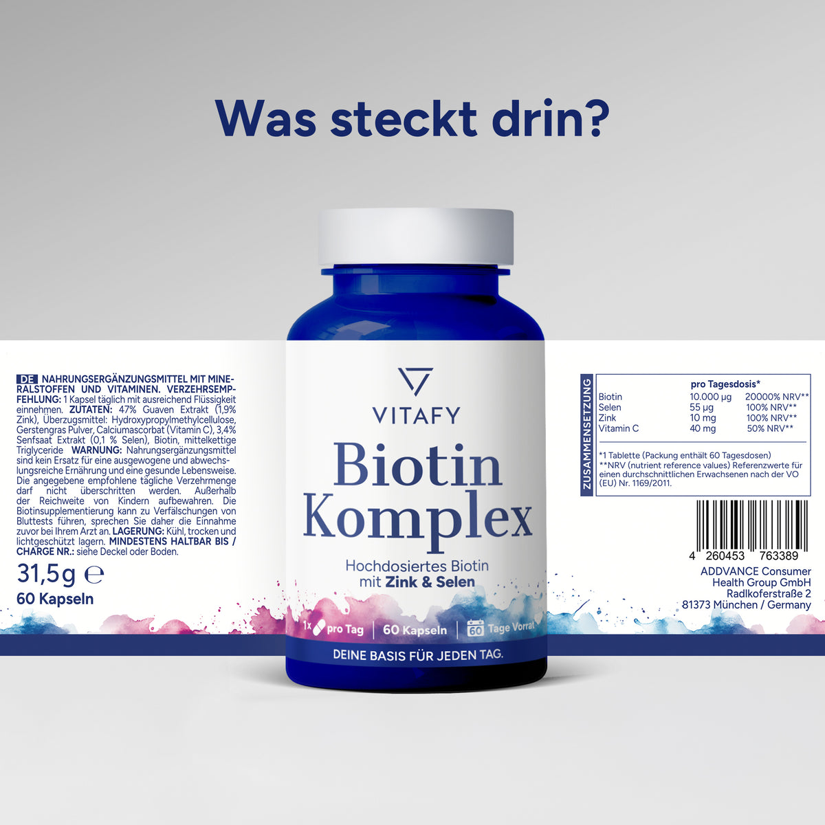 Biotin Komplex (60 Kapseln)