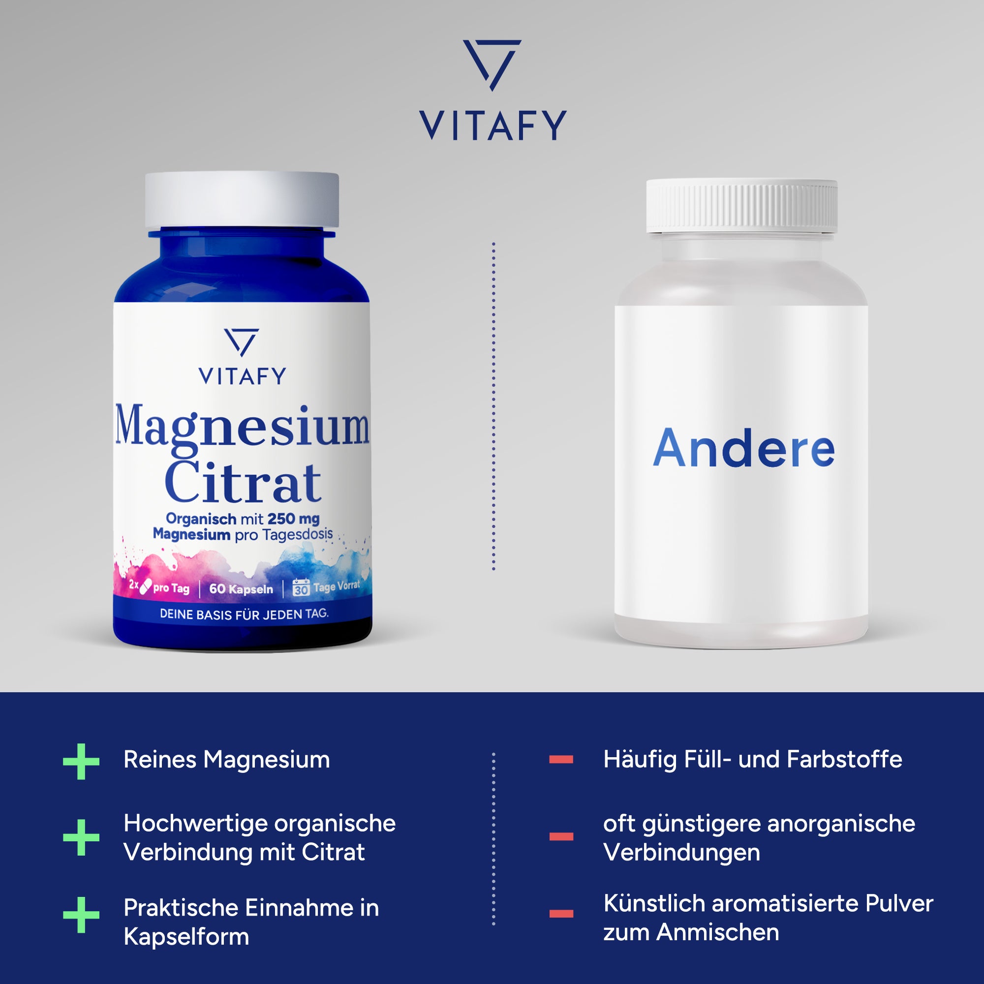 Magnesium Citrat (60 Kapseln)