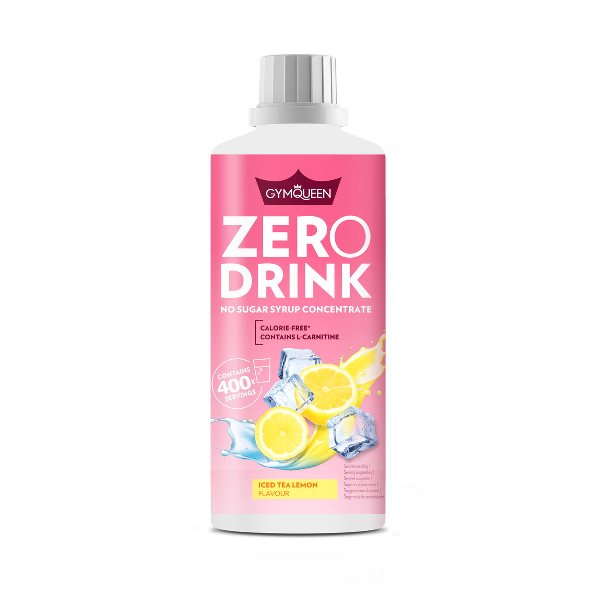Zero Drink (1000ml) Zitronen-Eistee