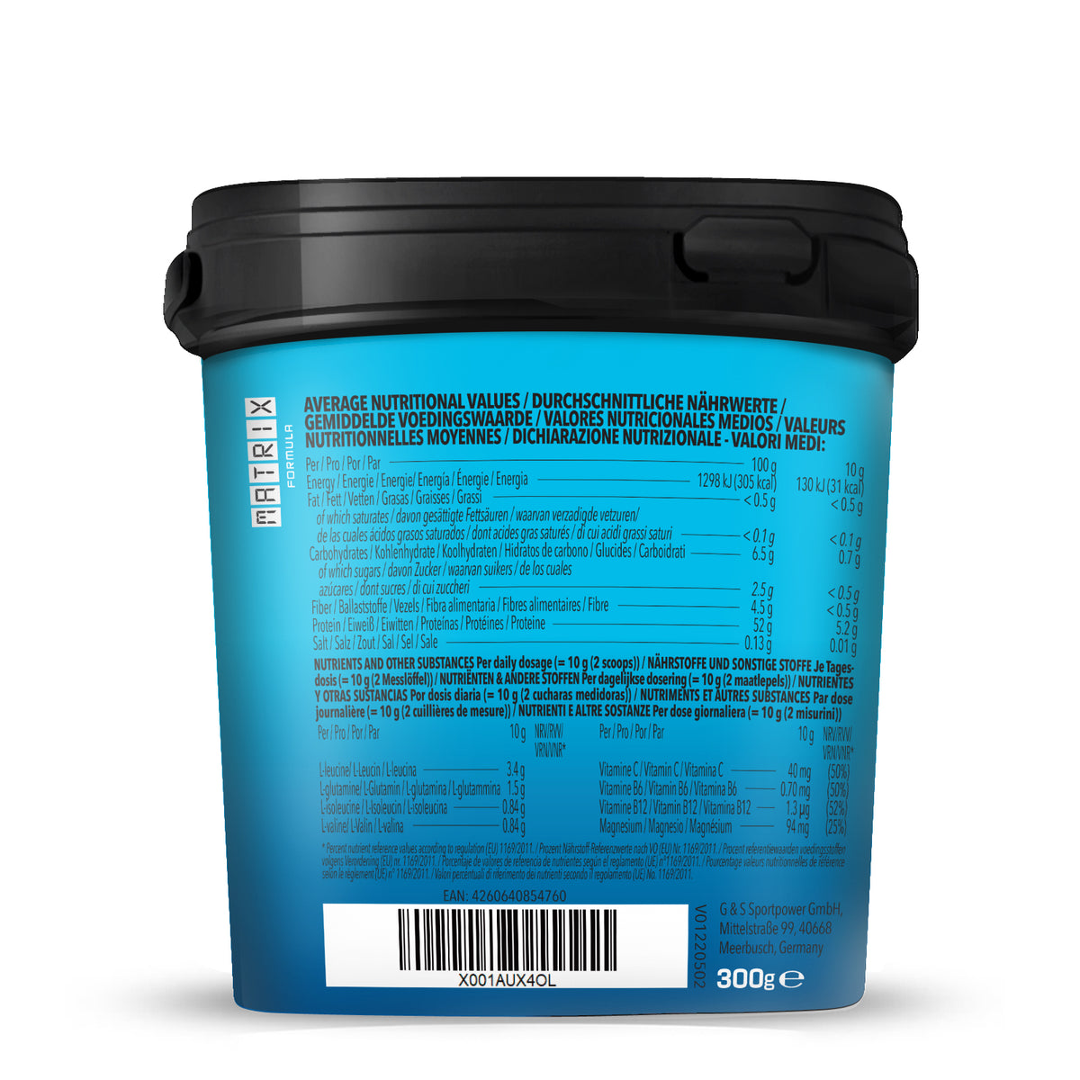 BCAA Drink Powder Matrix Formula (300g) Wassermelone