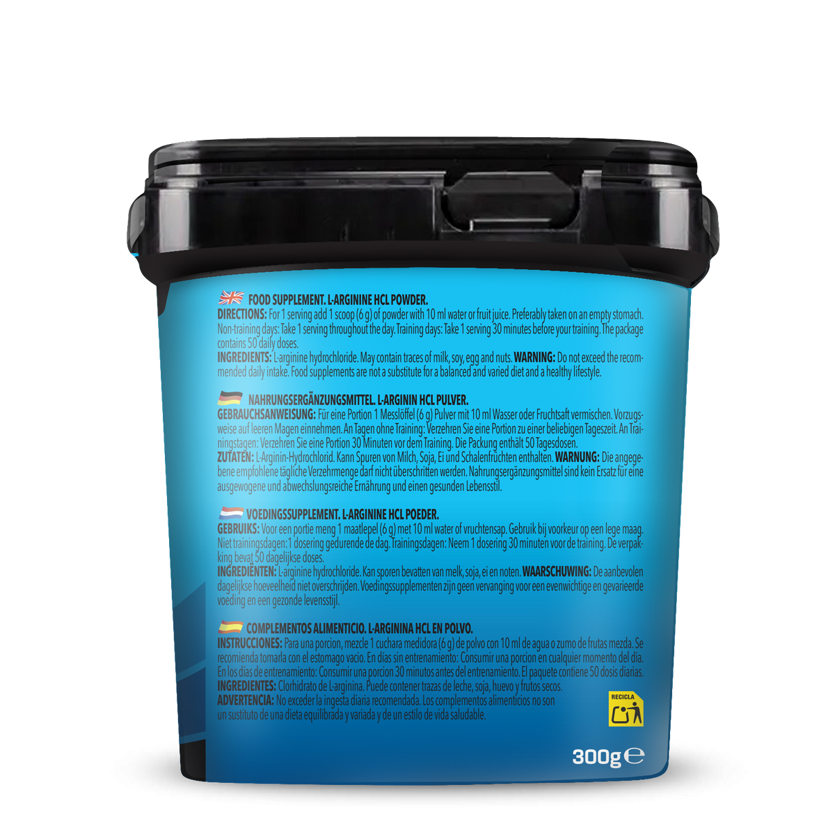 Arginine HCl Powder (300g)