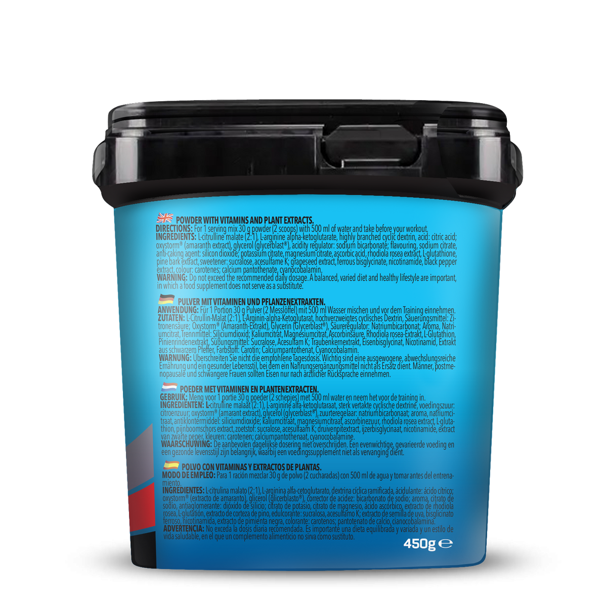 Bodybuilder Pump Pre Workout (450g) Tropical