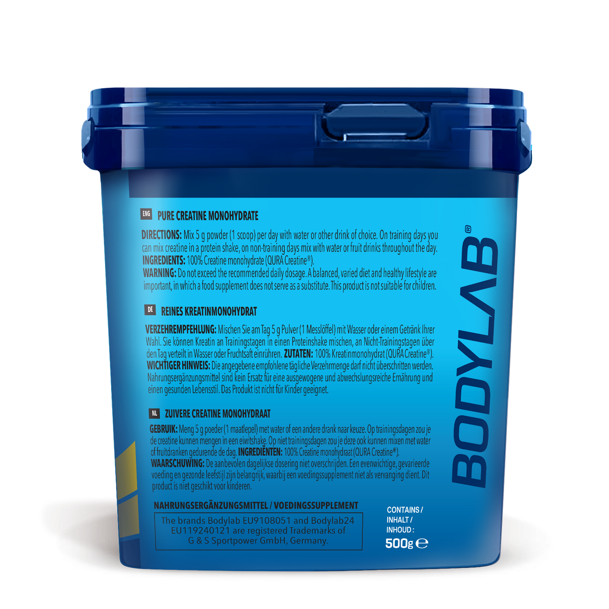 QURA Creatine™ Monohydrate (500g)