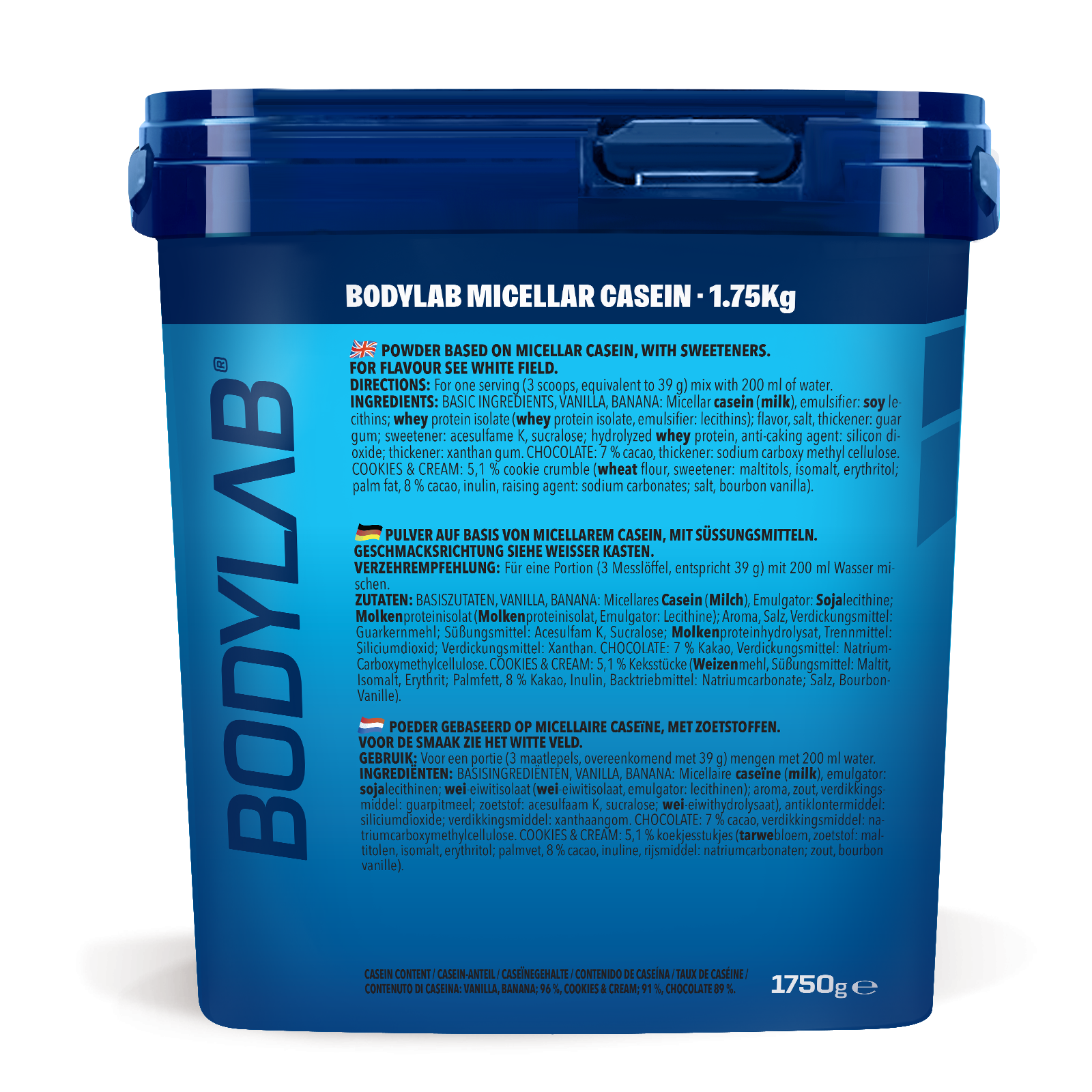 Casein Micellar (1750g) Vanille