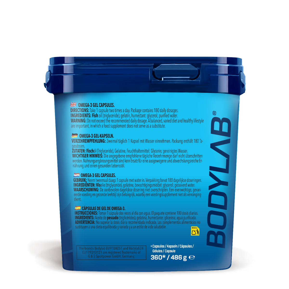 BIG PACK Omega-3 Extreme (360 Softgel Kapseln)