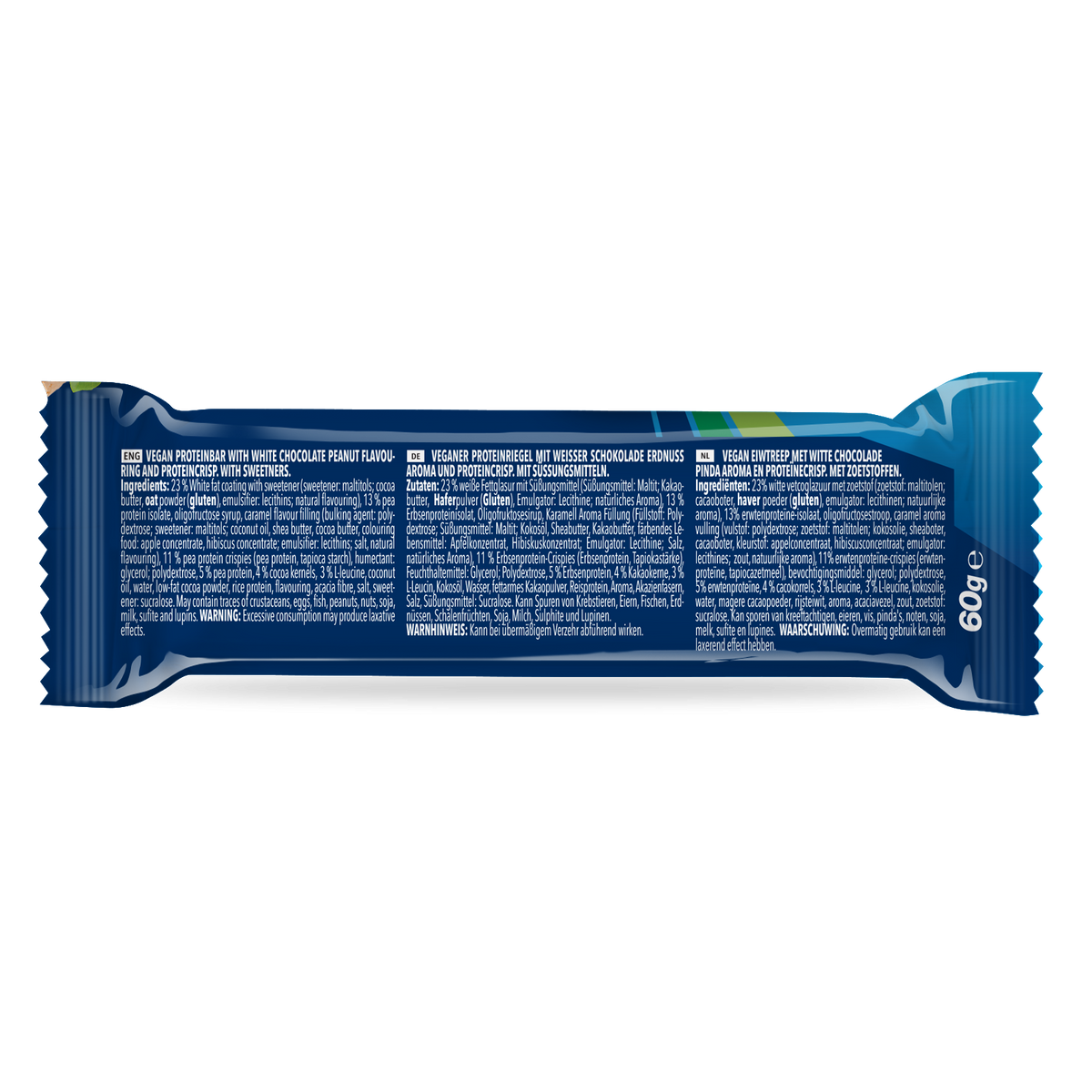 Prime Crunchy Vegan Bar (12x60g) White Peanut Crunch