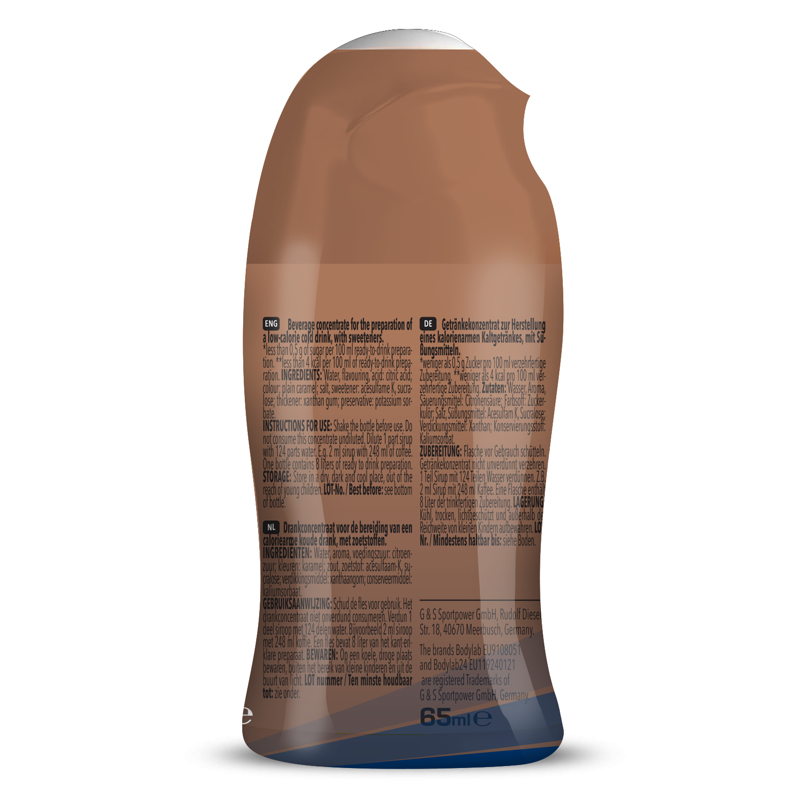 Zero Barista Sirup Bomb (65ml) Barista Caramel Cookie