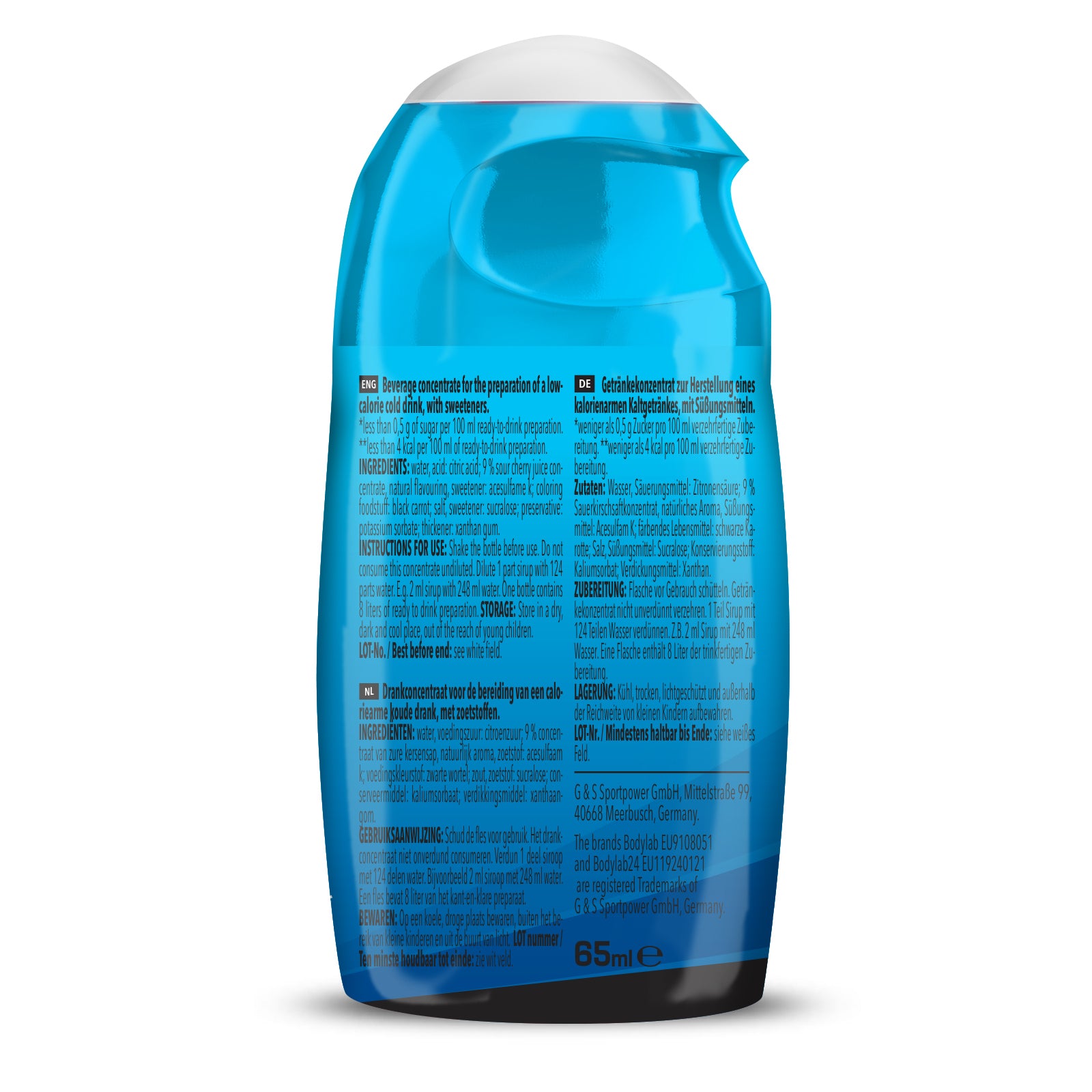 ZERO Sirup BOMB (65ml) Kirsche