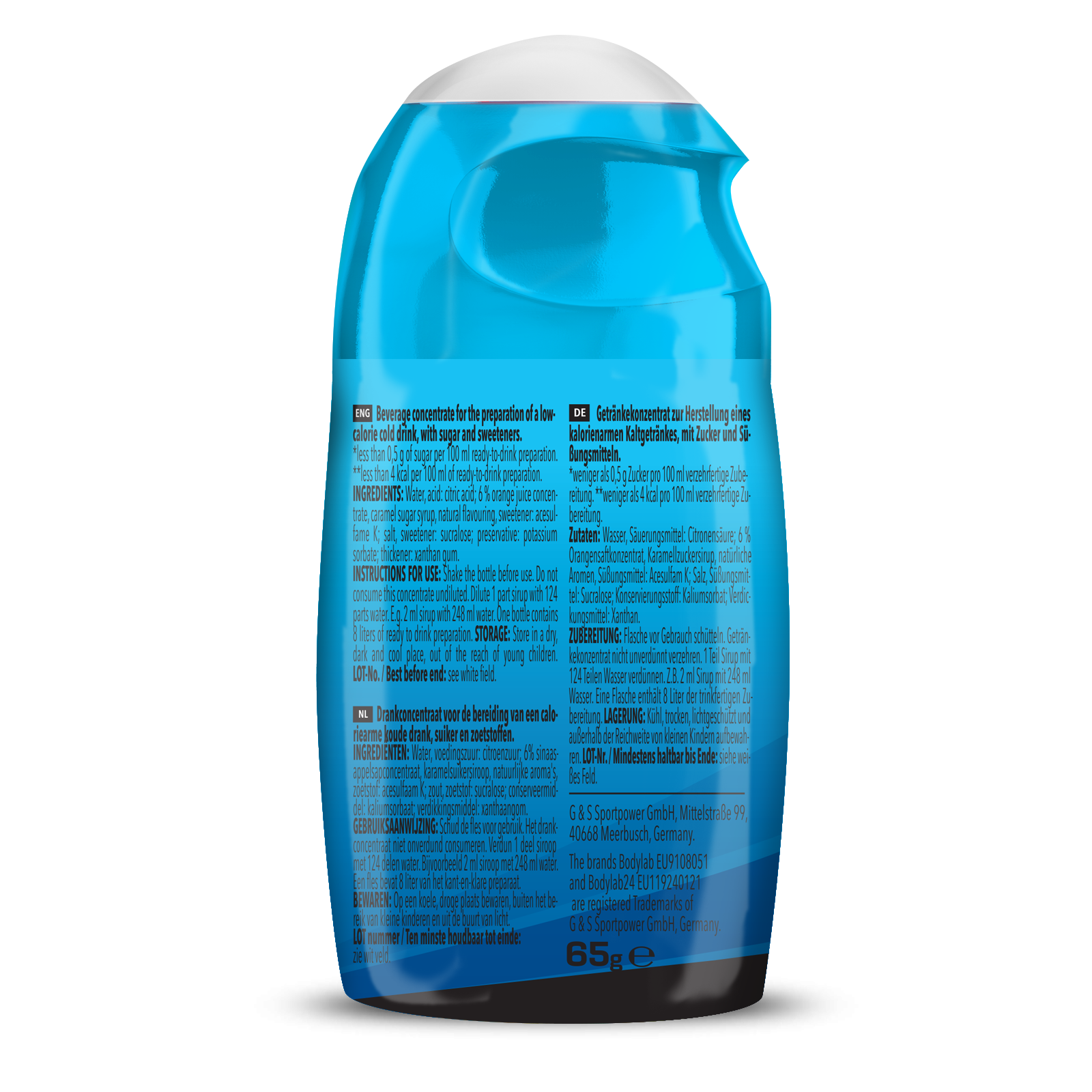 ZERO Sirup BOMB (65ml) Cola-Orange