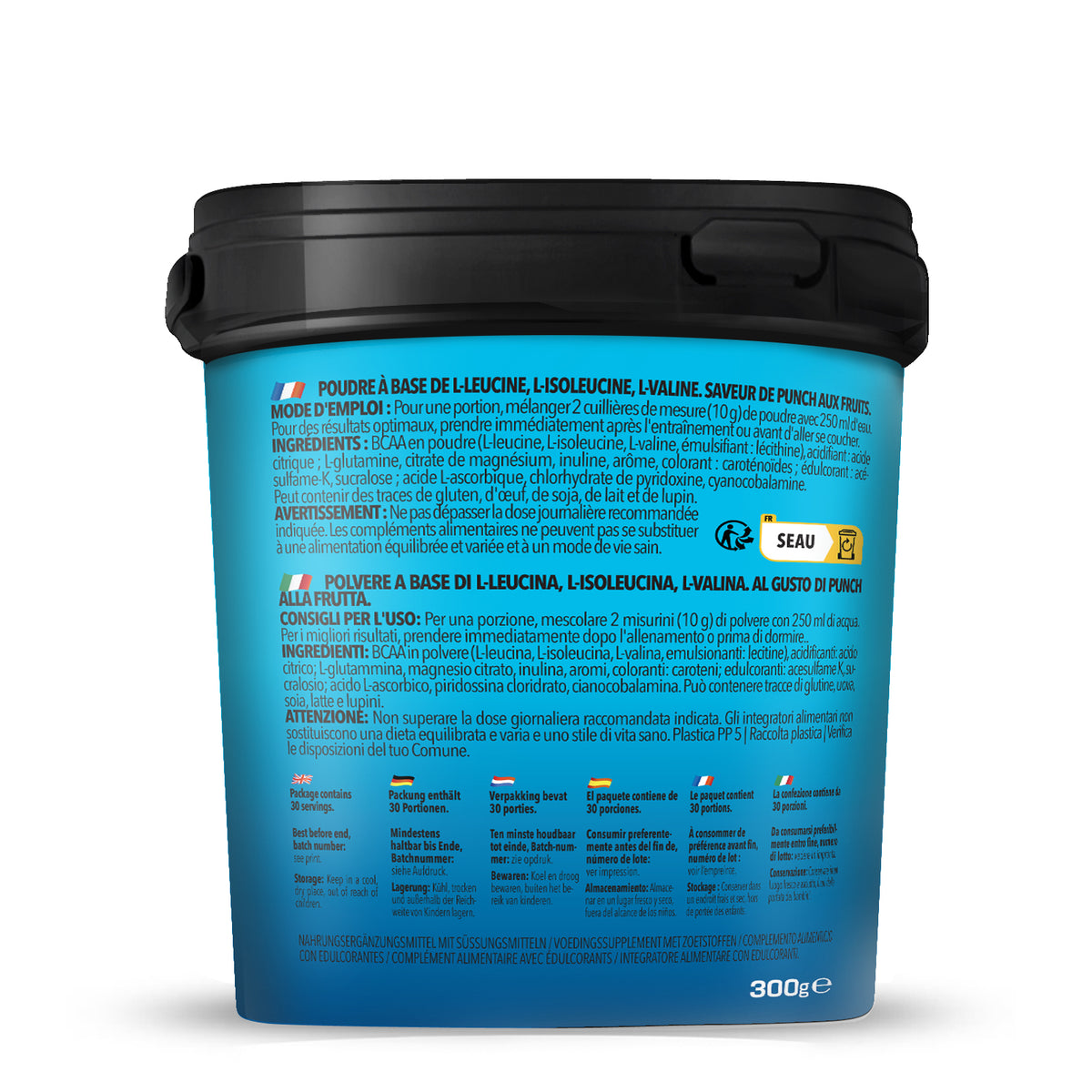 BCAA Drink Powder Matrix Formula (300g) Fruchtmix