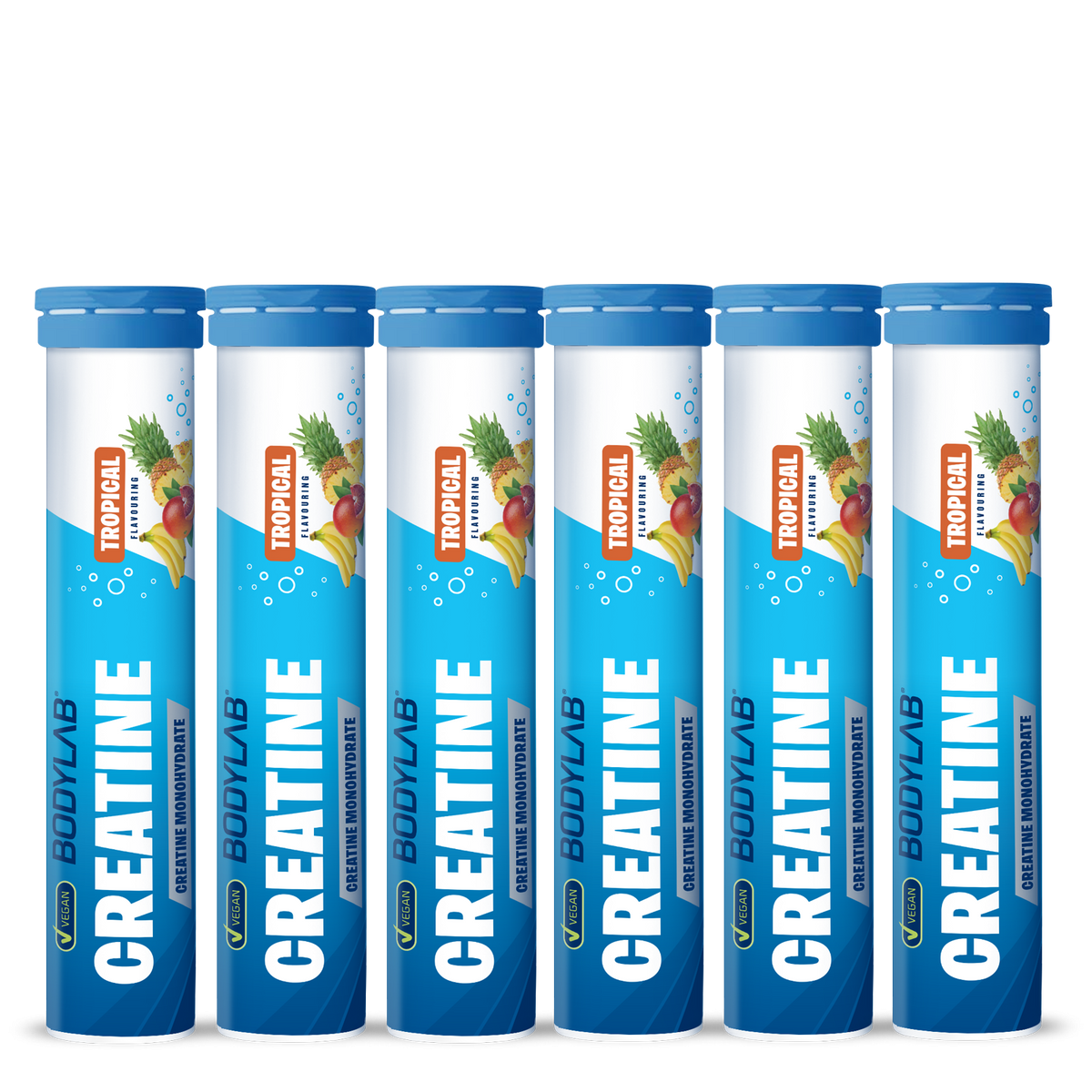 Creatine (6x 16 Brausetabletten) Tropical