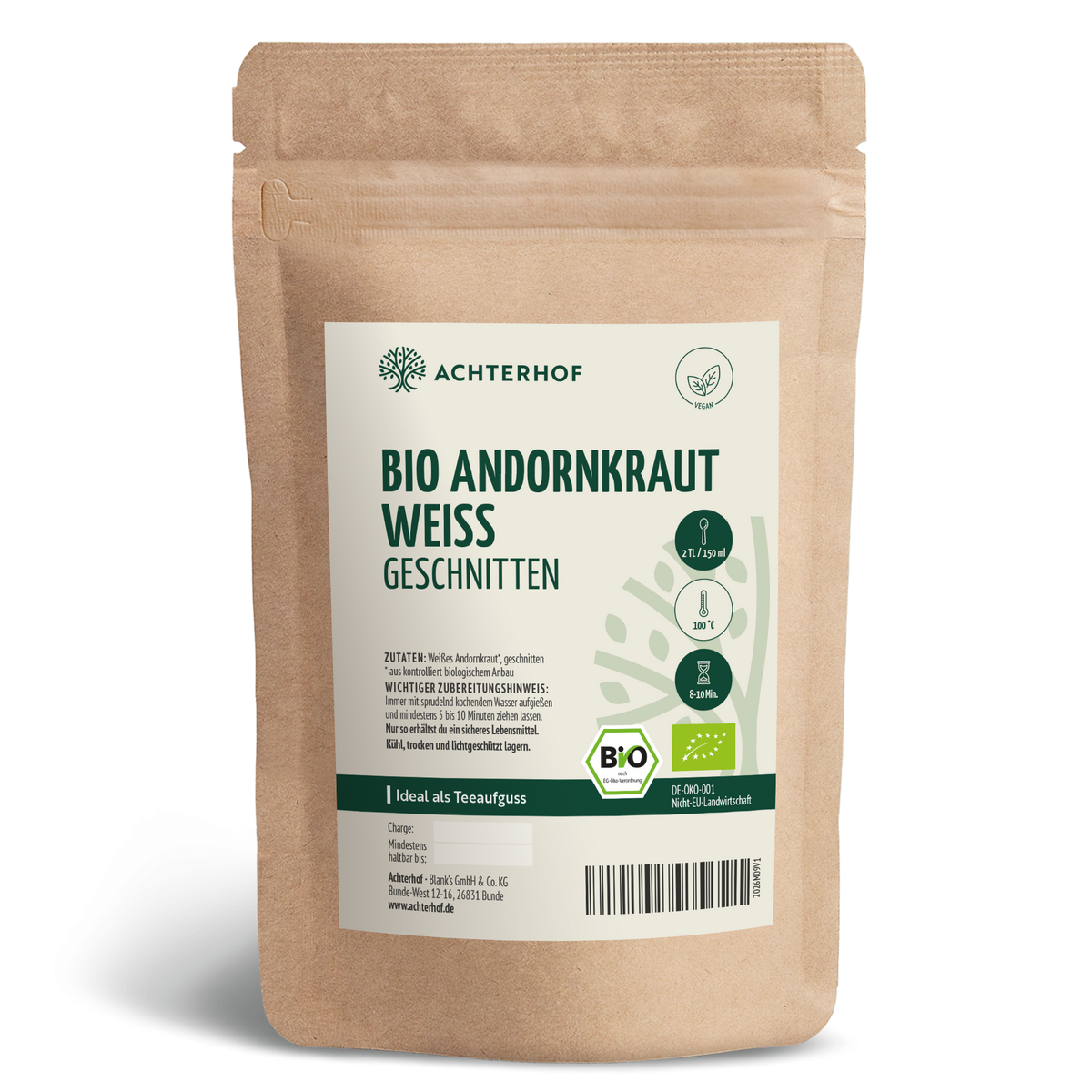 Andornkraut weiß geschnitten Bio (500g)