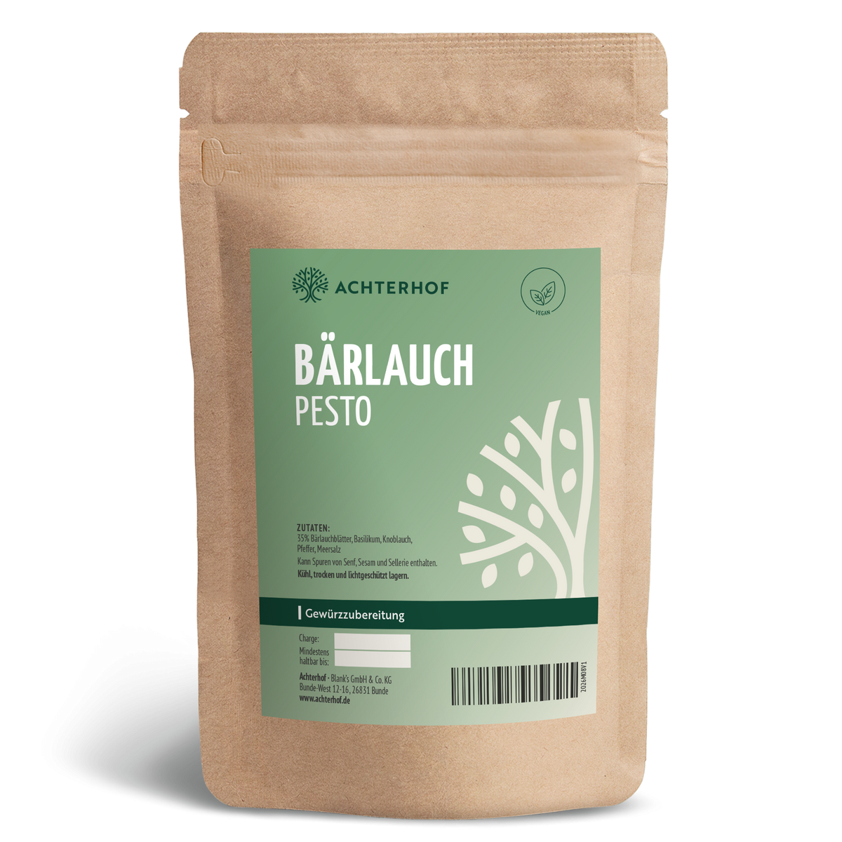 Bärlauch Pesto Gewürzzubereitung (250g)