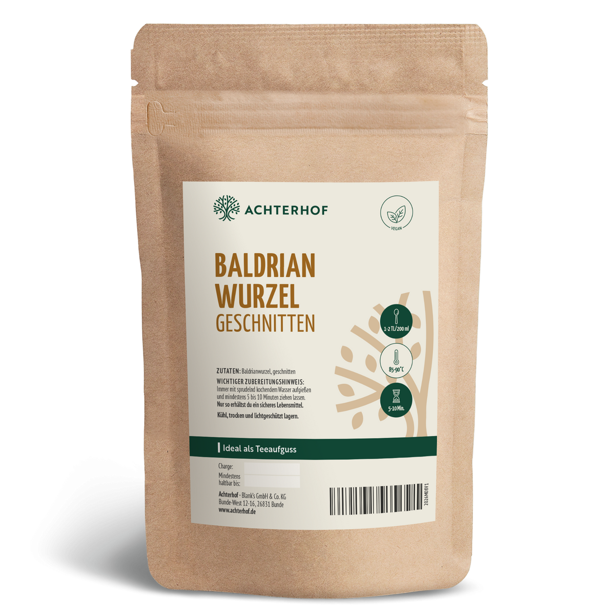 Baldrianwurzel geschnitten (250g)