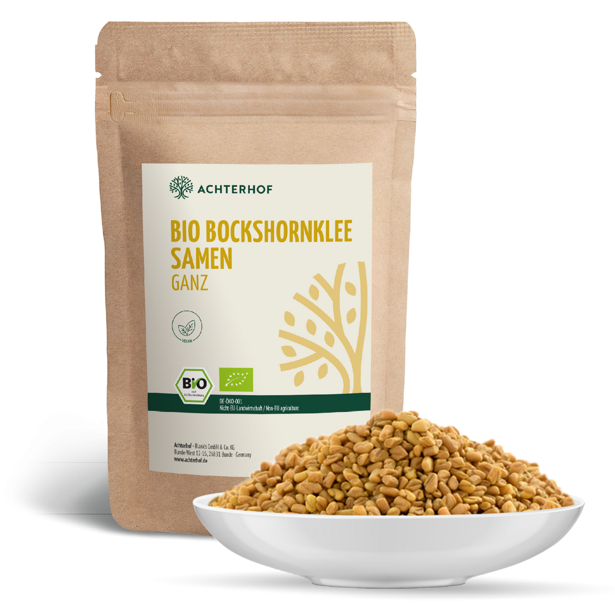 Bockshornkleesamen ganz Bio (500g)
