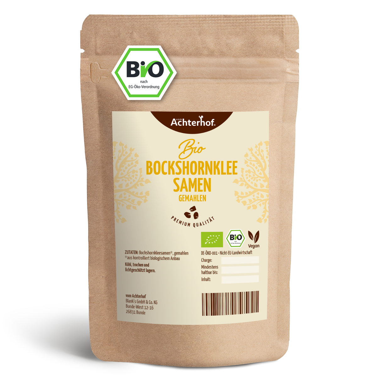 Bockshornkleesamen gemahlen Bio (250g)