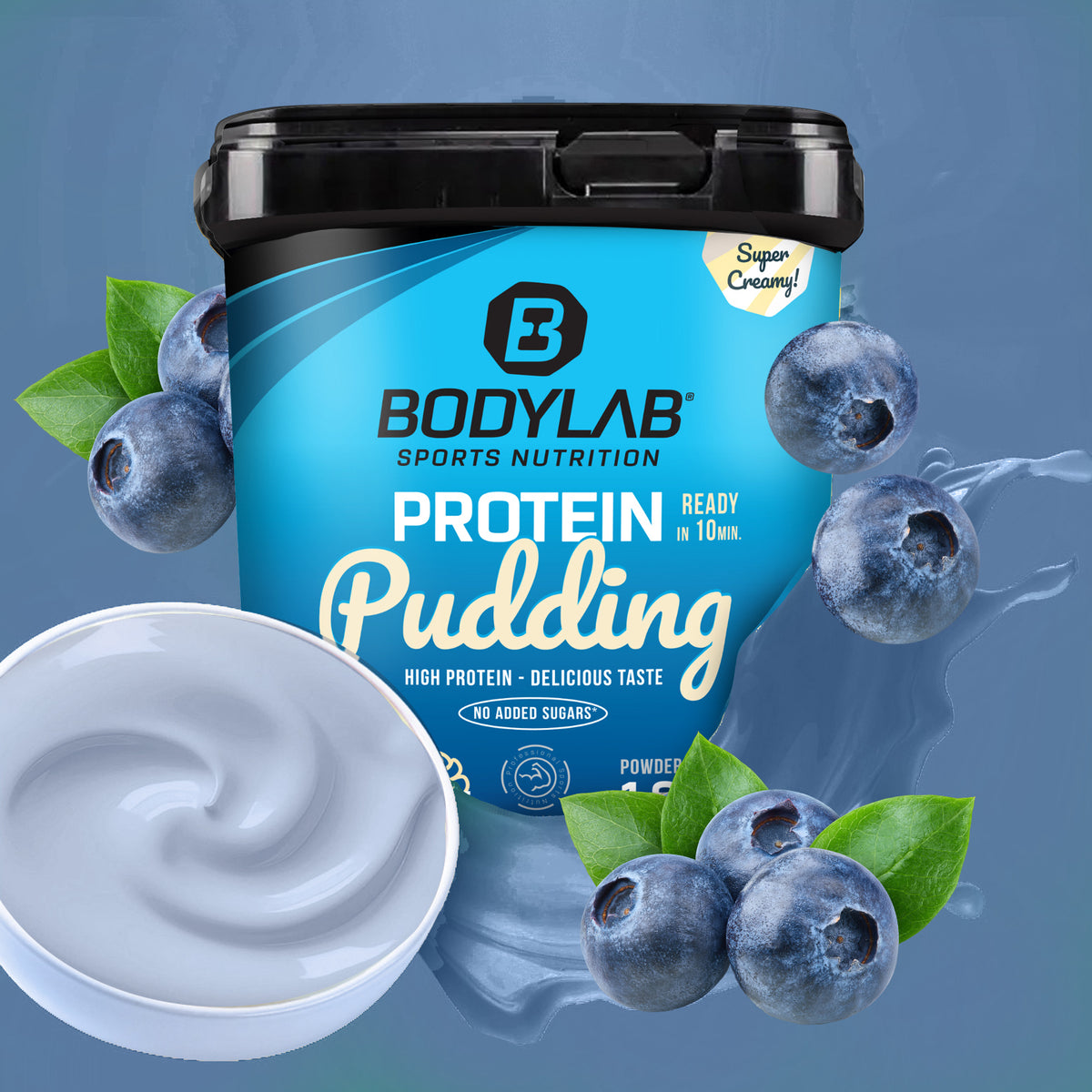 Protein Pudding (1000g) Blaubeere