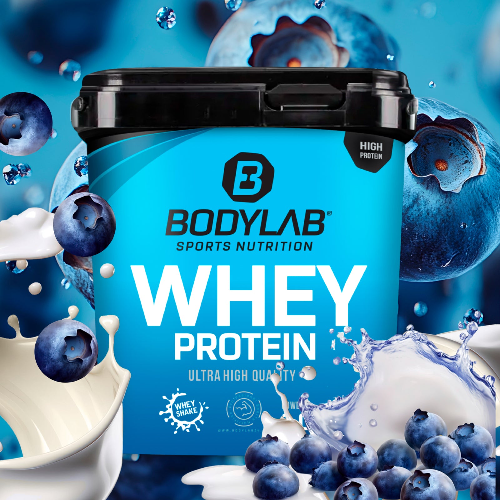Whey Protein (1000g) Blueberry