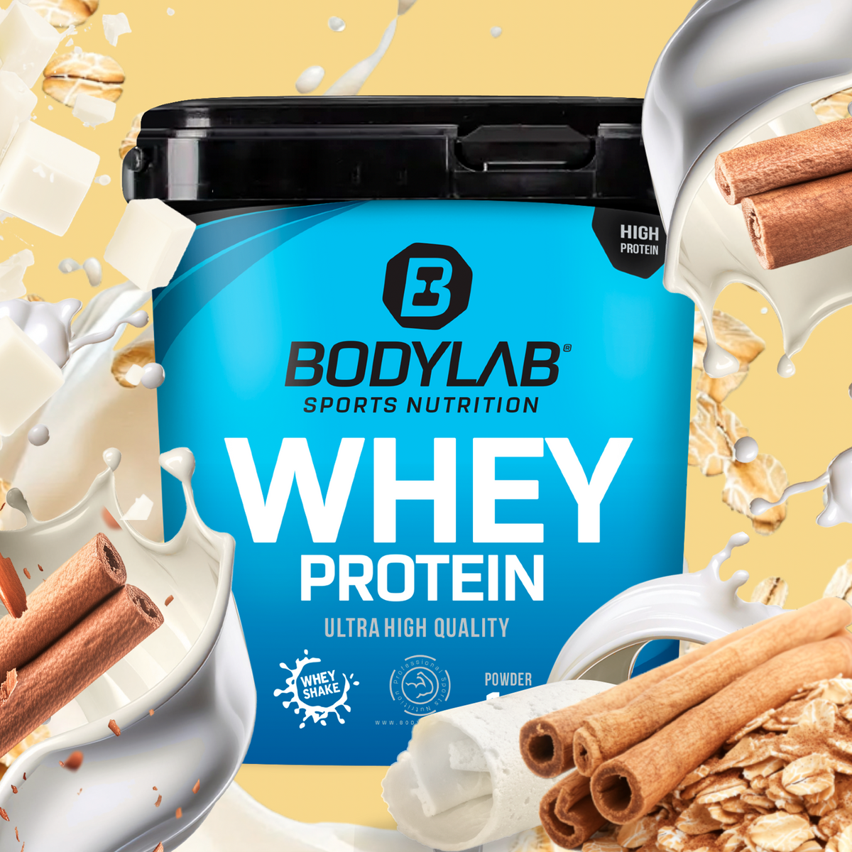 Whey Protein (2000g) Chunky Cinnamon Cereal White Chocolate Crisp
