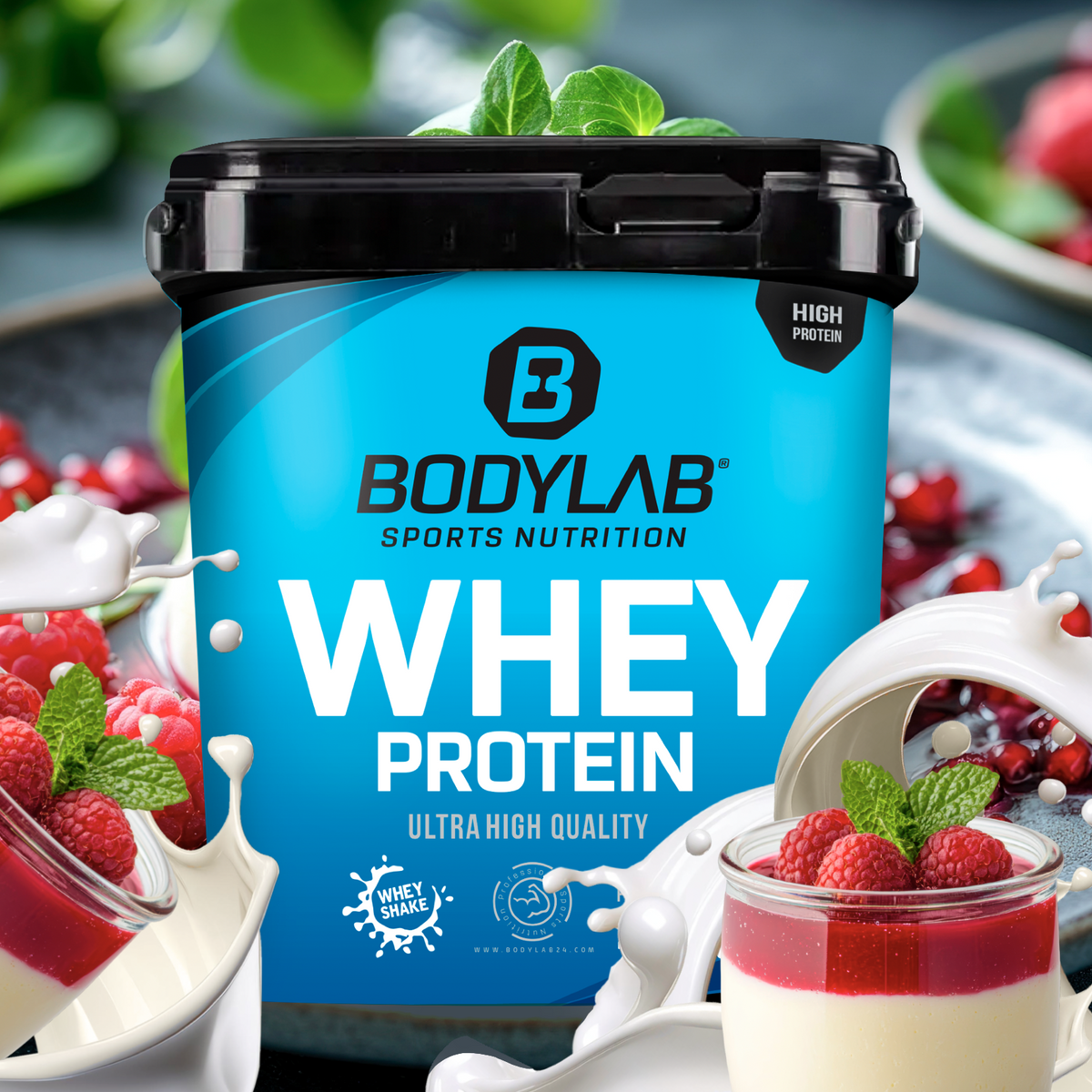 Whey Protein (1000g) Pannacotta