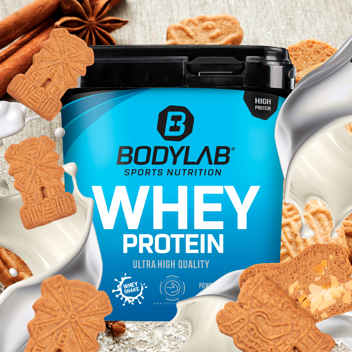 Whey Protein (1000g) Chunky Caramelcookie / Lotus Biscuit / Speculoos