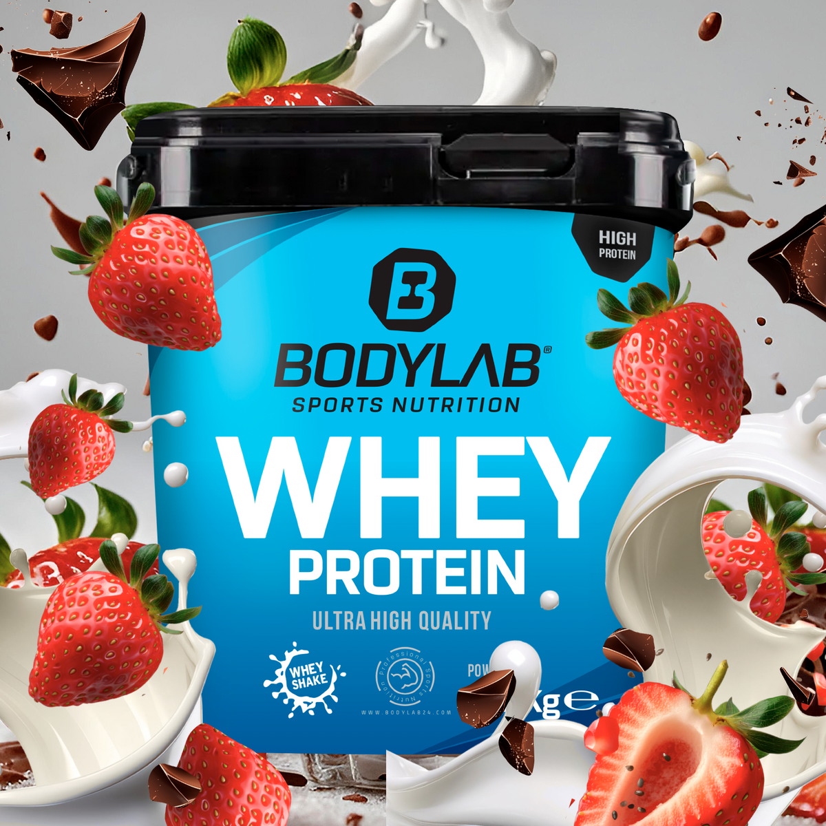 Whey Protein (1000g) Chunky Strawberry Chocolate Yoghurt