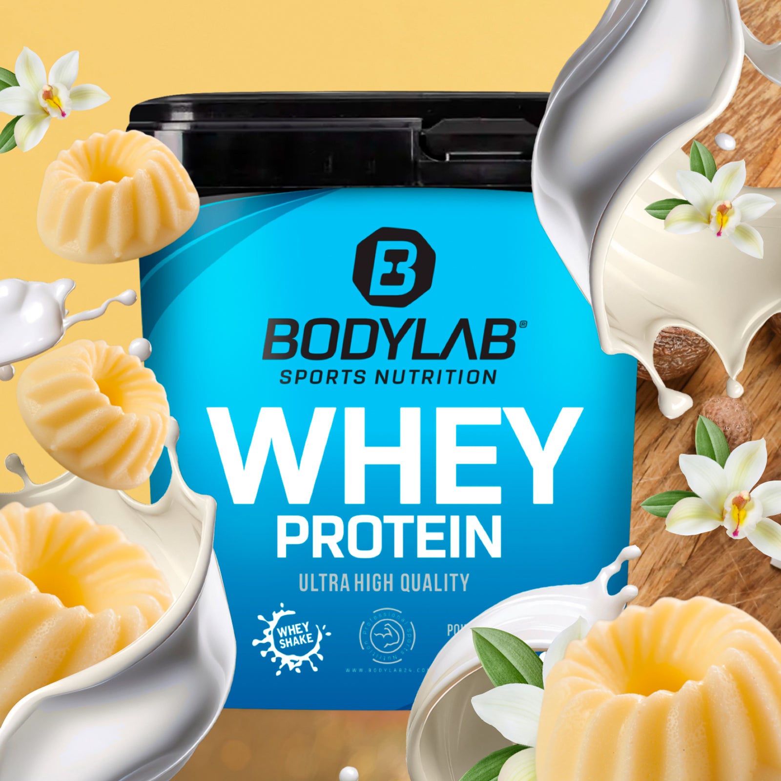 Whey Protein (2000g) Vanilla Pudding
