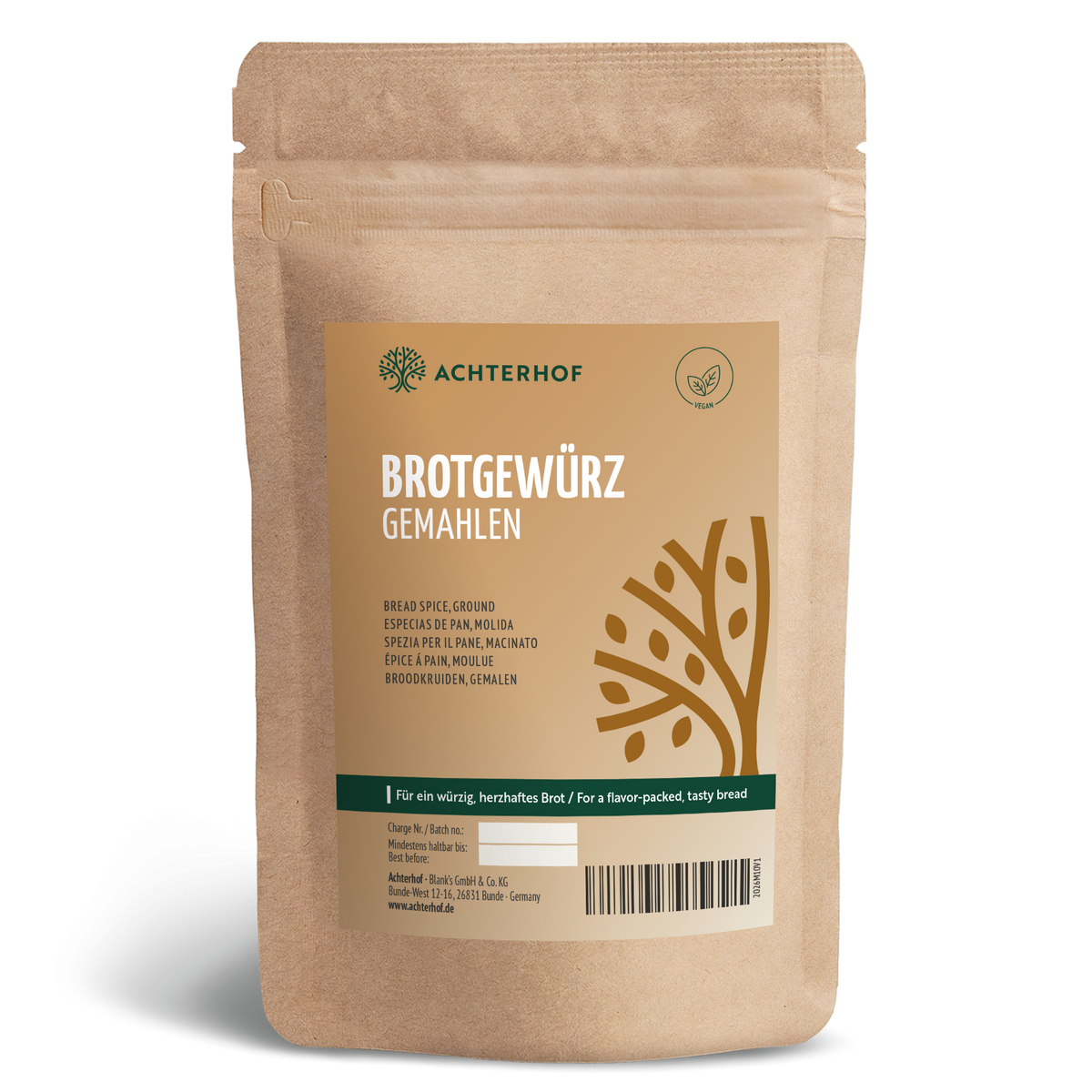 Brotgewürz gemahlen (250g)