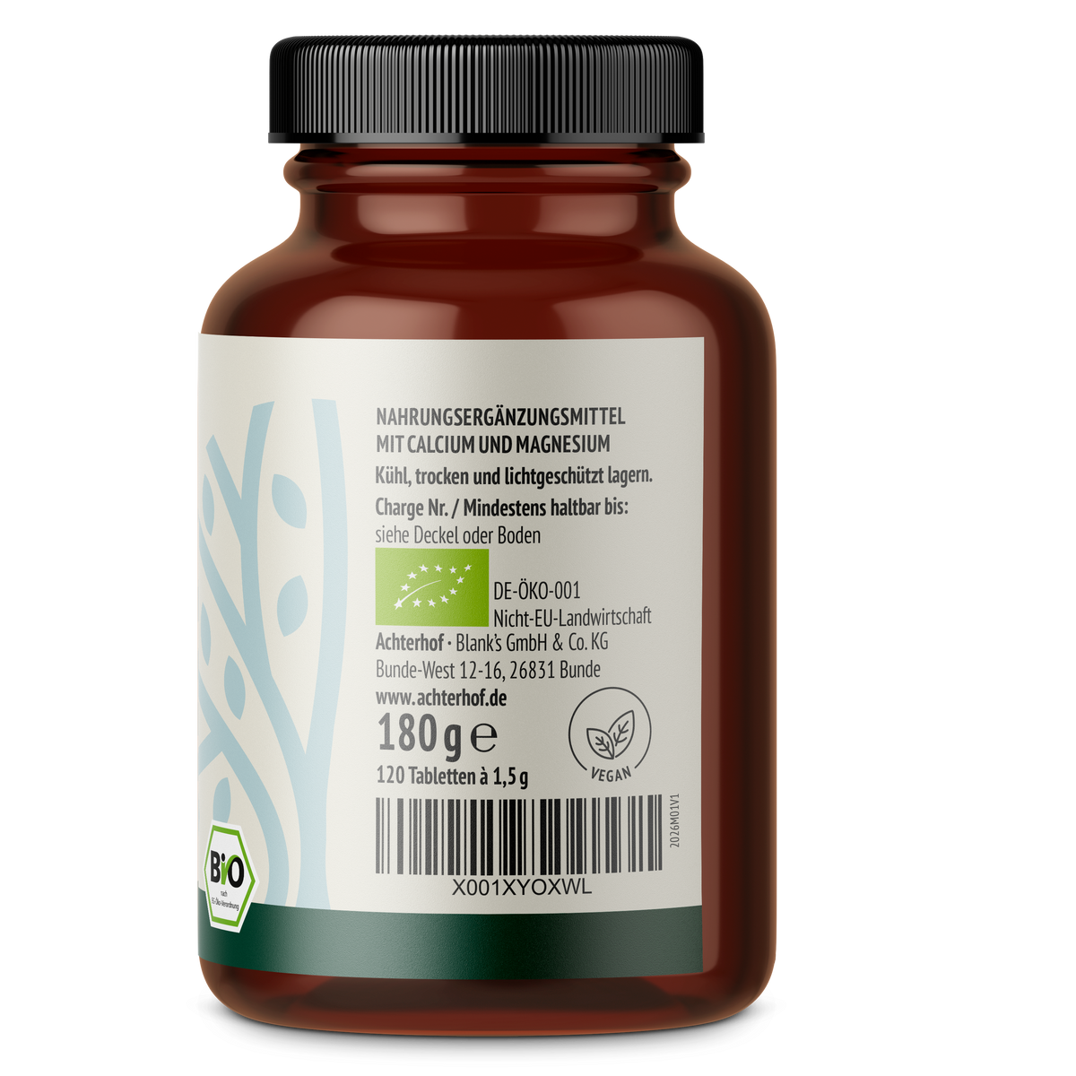 Calcium Magnesium Komplex (120 Tabletten)