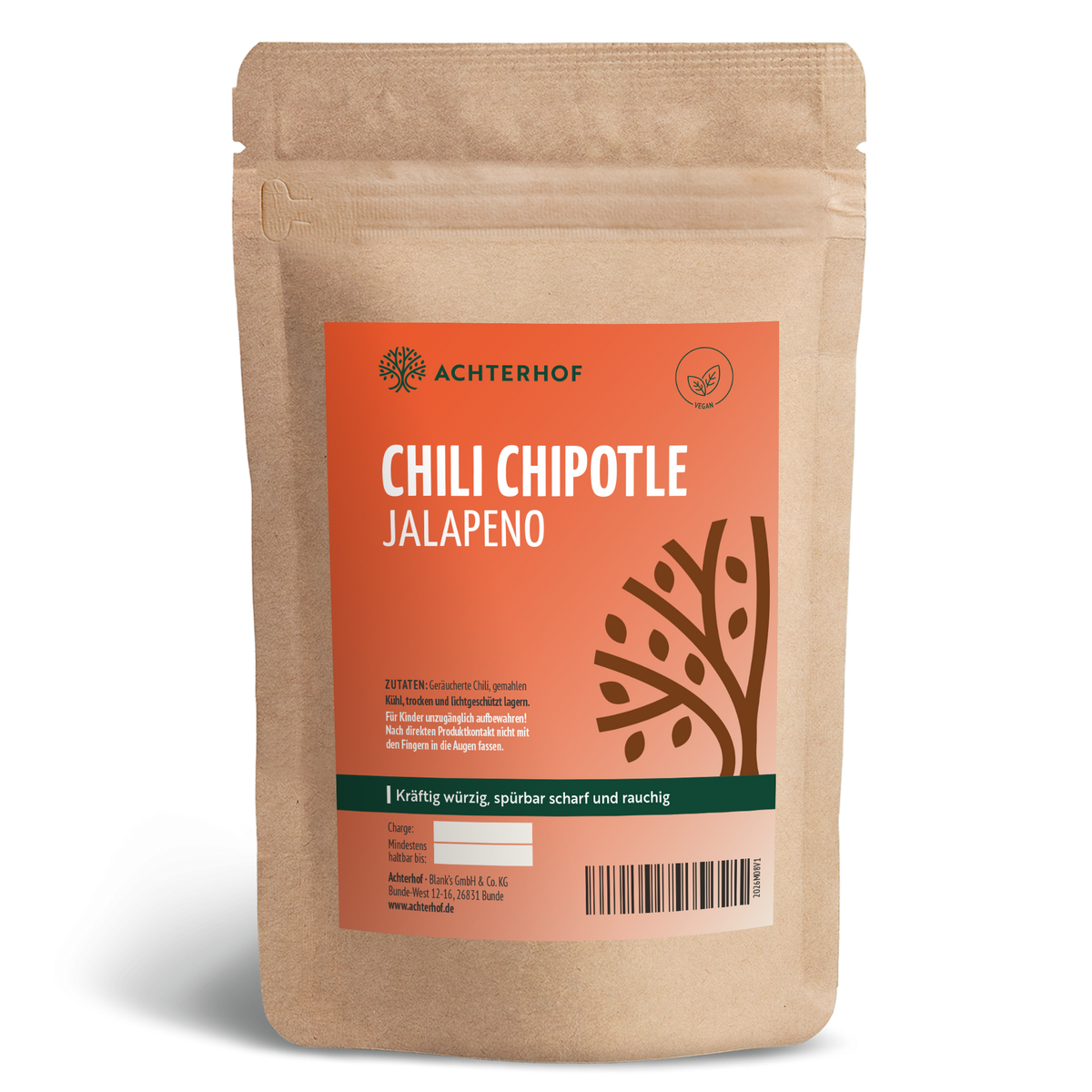 Chili Chipotle Jalapeno gemahlen (100g)