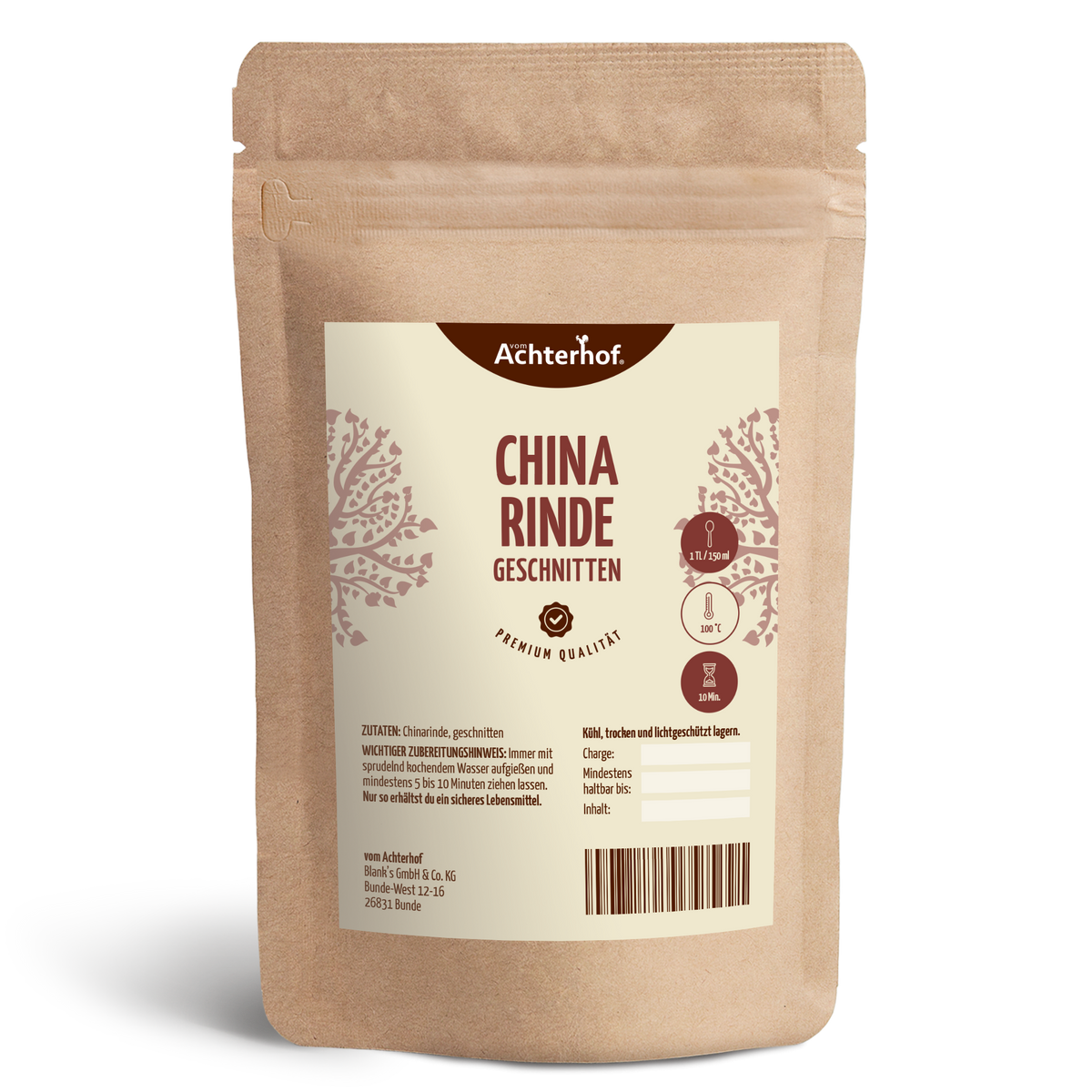 Chinarinde geschnitten (250g)