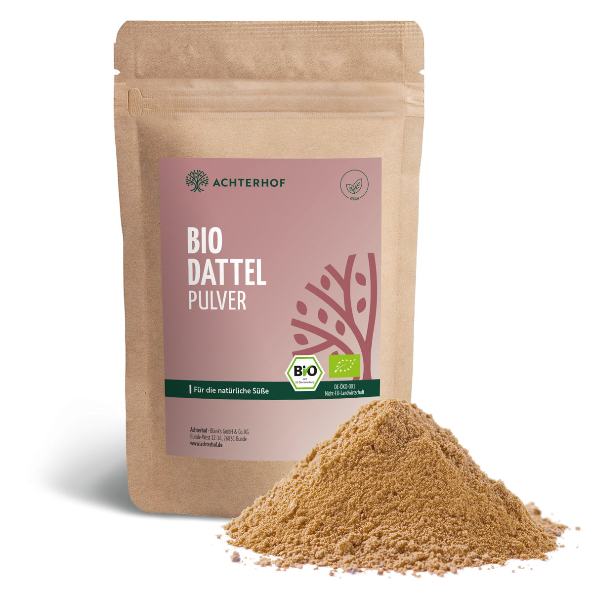 Bio Dattel Pulver (500g)