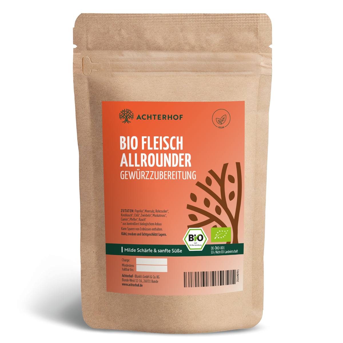 Fleischallrounder Gewürzzubereitung Bio (100g)