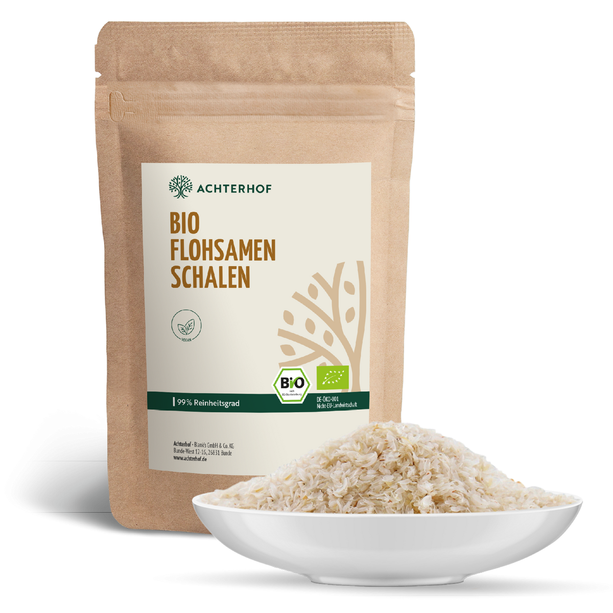Flohsamenschalen Bio (200g)