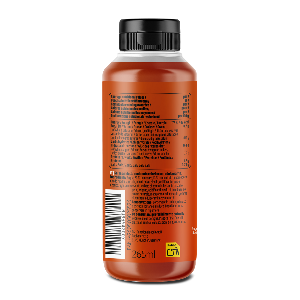 Mamma Mia Zero Saucen (265ml) Bolognesesauce