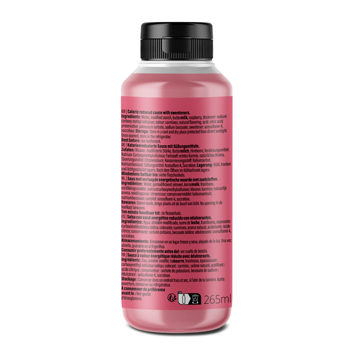 Mamma Mia Zero Saucen (265ml) Himbeere